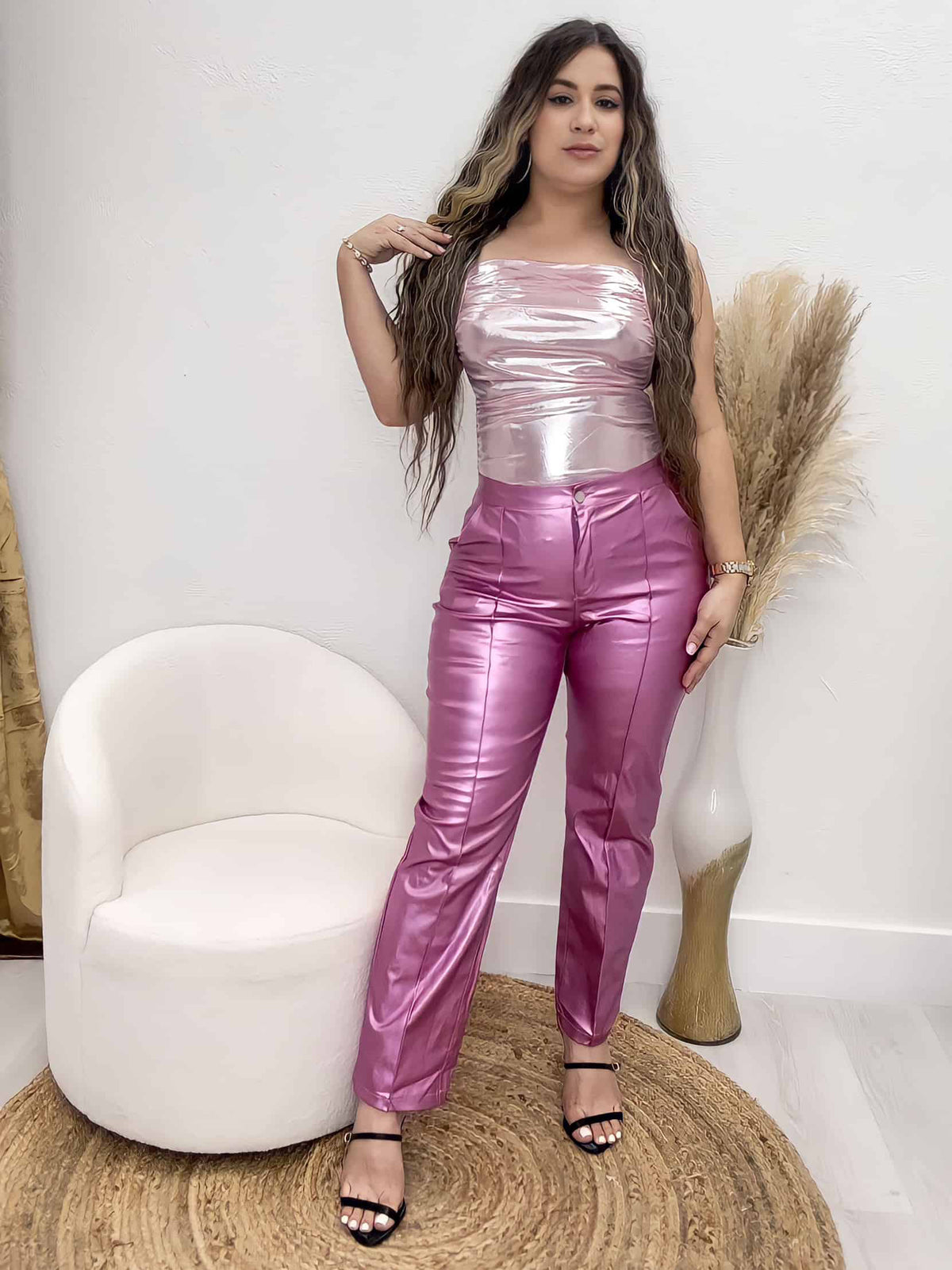 Pink pant metal